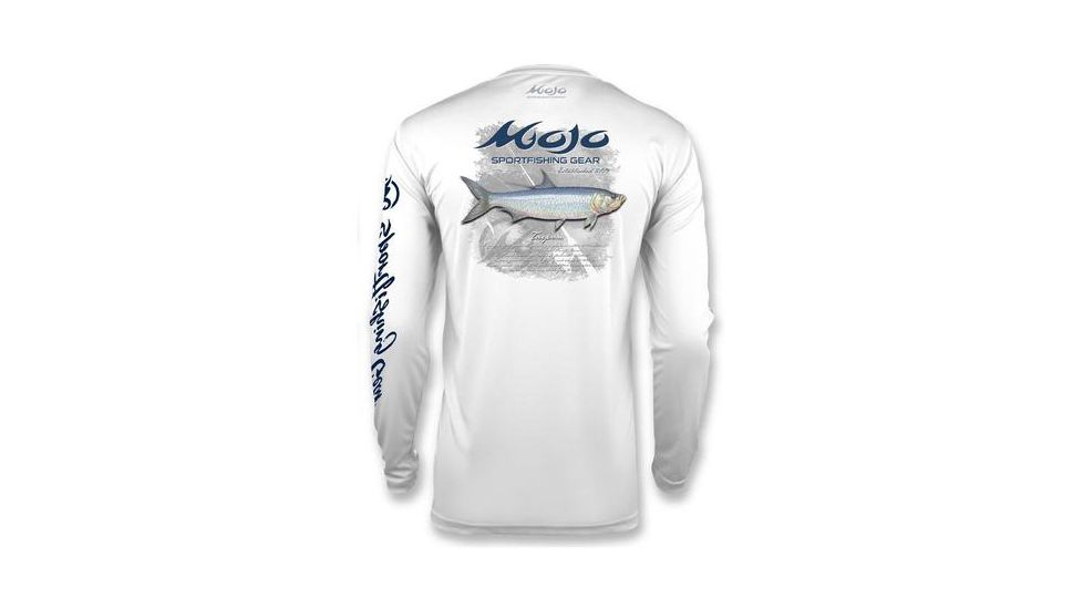 Mojo Sportswear Company Wireman Tarpon Shirt - Mens, White, 2XL, White - 2XL - WRMNMTRP