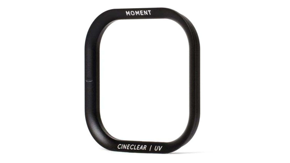Moment CineClear Snap-On Protection Filter, for iPhone 13 Pro/Pro Max, Black, 600-122