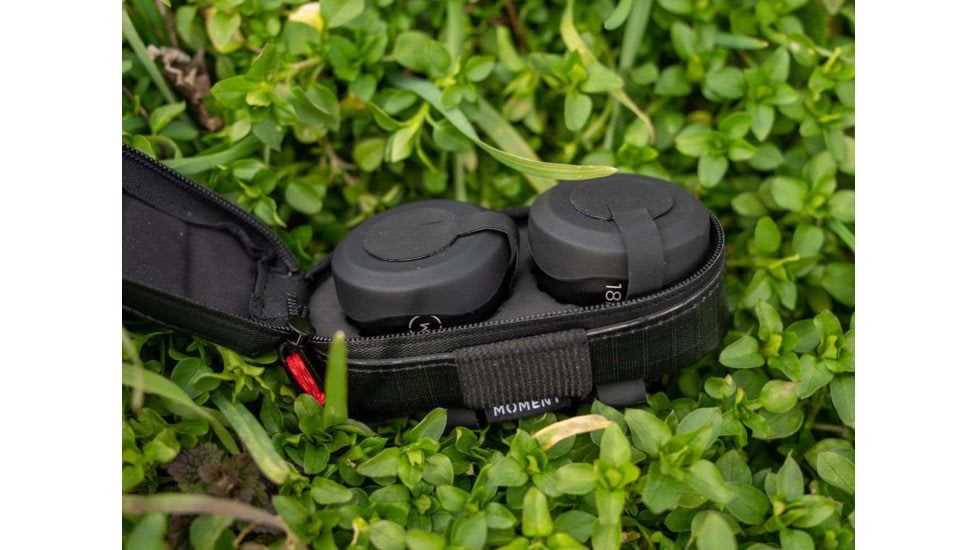 Moment Dual Mobile Lens Pouch, Black Ripstop, 106-129