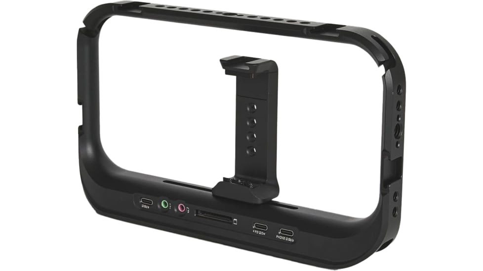 Moment Mobile Supercage w/Integrated USB-C Hub, Aluminum/Rubber, 107-154