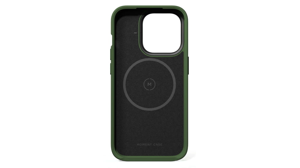Moment Moment Case for iPhone 15 Pro Compatible with MagSafe, Olive Green, 310-225