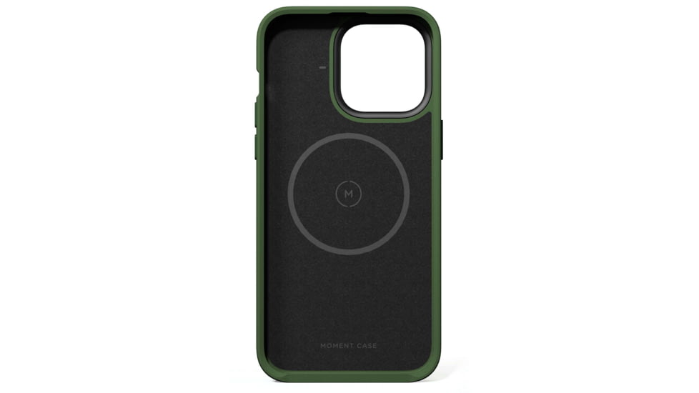 Moment Moment Case for iPhone 15 Pro Max Compatible with MagSafe, Olive Green, 310-229