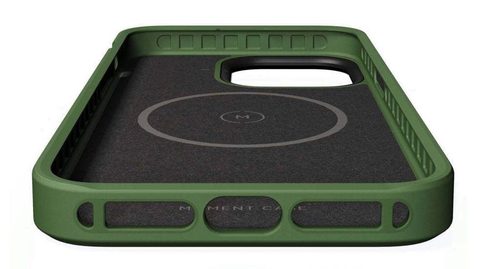 Moment Moment Case for iPhone 15 Pro Max Compatible with MagSafe, Olive Green, 310-229