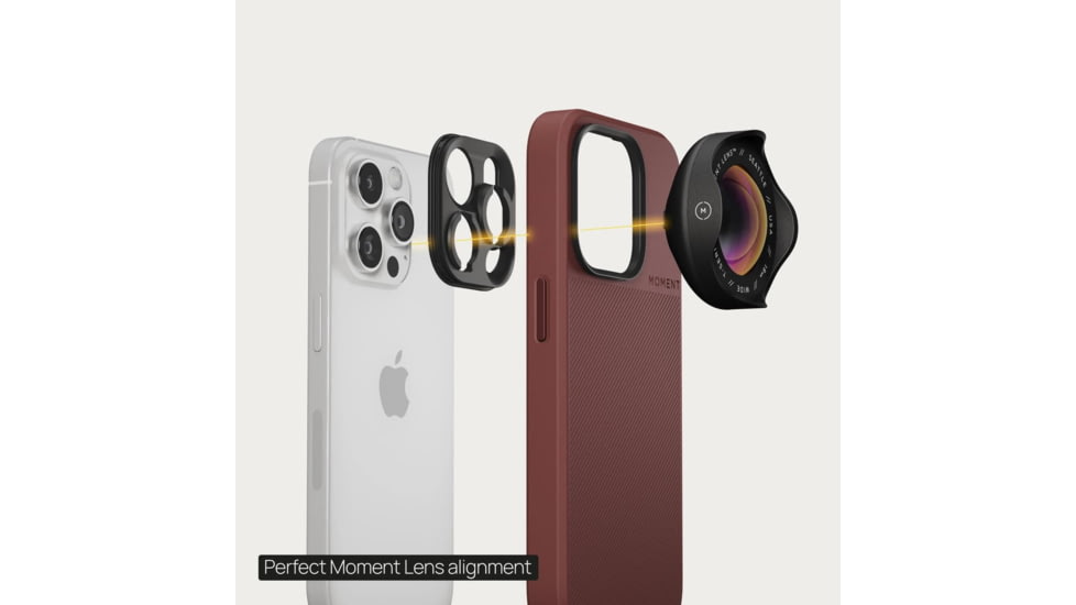 Moment T-Series iPhone - 16 Pro/16 Pro Max Drop-in Lens Mount, 310-264