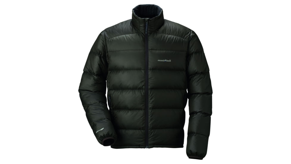 Mont Bell Alpine Light Down Jacket - Men's-Black-XX-Large