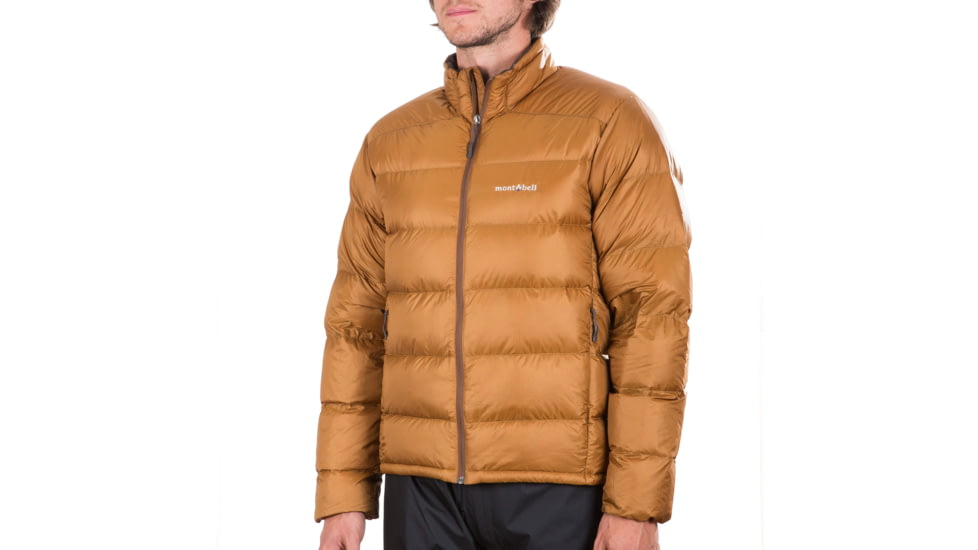 Mont Bell Alpine Light Down Jacket - Men's-Coffee-X-Large