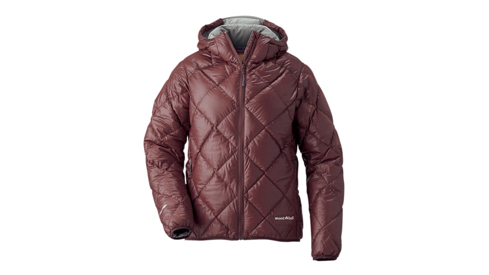 Mont Bell Alpine Light Down Parka - Women's-Burgundy-Medium