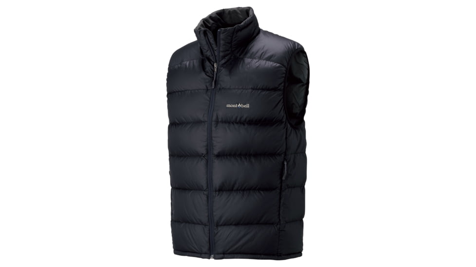 Mont Bell Alpine Light Down Vest - Men's-Black-XX-Large