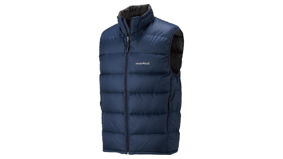Mont Bell Alpine Light Down Vest - Men's-Dark Navy-X-Large