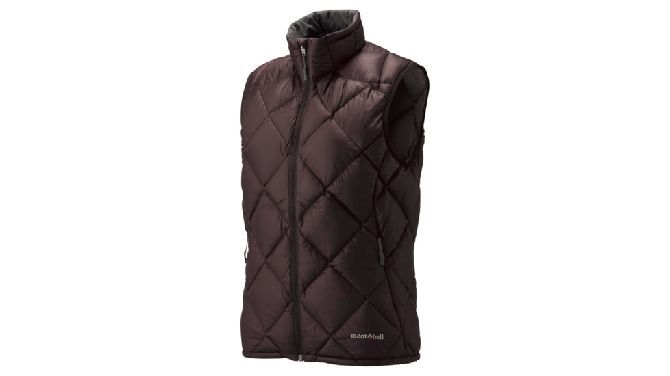 Mont Bell Alpine Light Down Vest - Women's-Dark Mallard-Small