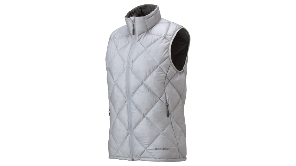 Mont Bell Alpine Light Down Vest - Women's-Sky Grey-Small