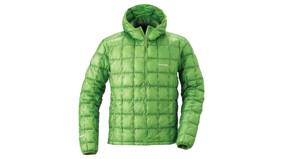 Mont Bell E.X. Light Down Anorak - Men's-Green-Small