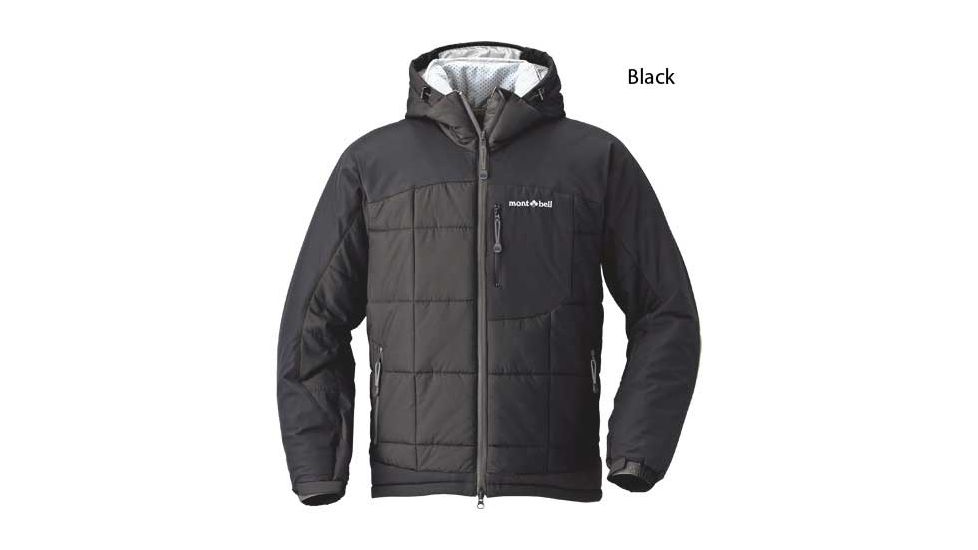 Mont Bell Flatiron Parka - Black/Slate Blue M