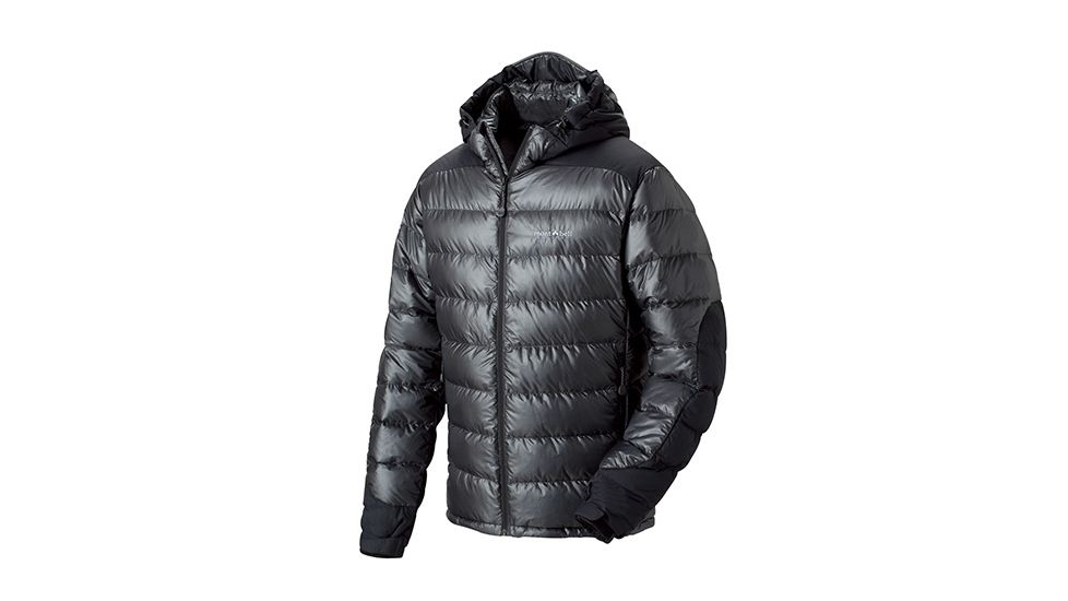 Mont Bell Frost Smoke Parka - Men's-Black/Gunmetal-Medium