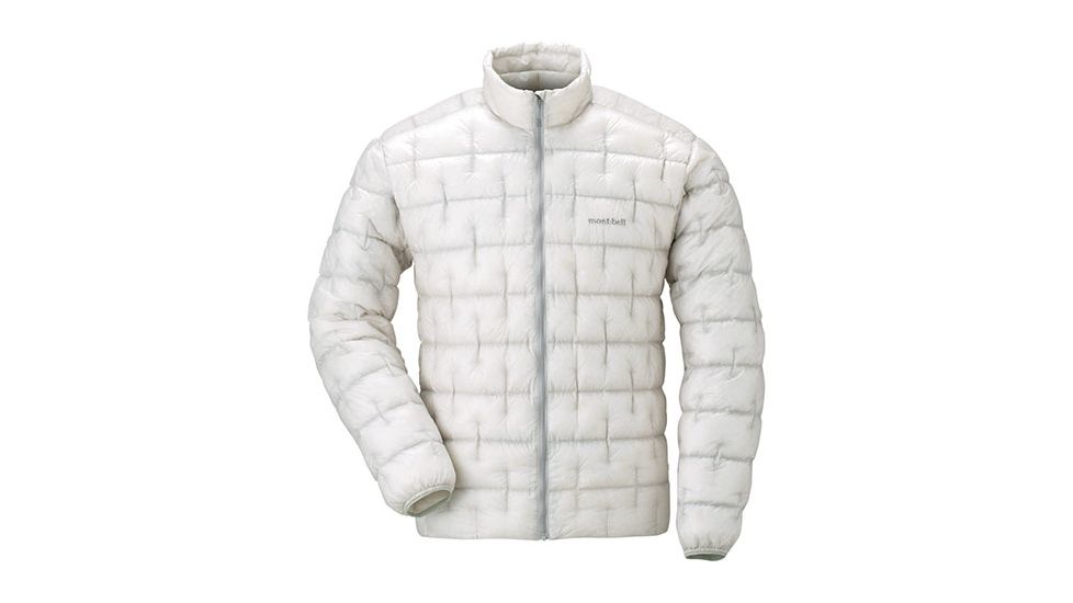 Mont Bell Plasma 1000 Down Jacket - Men's-Off White-Small
