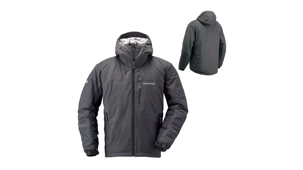 Mont Bell Powder Cache Parka - Men's-Gunmetal-Small