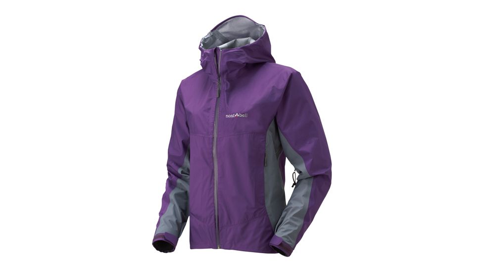 Mont Bell Rain Trekker Jacket - Women's-Dull Purple-Small