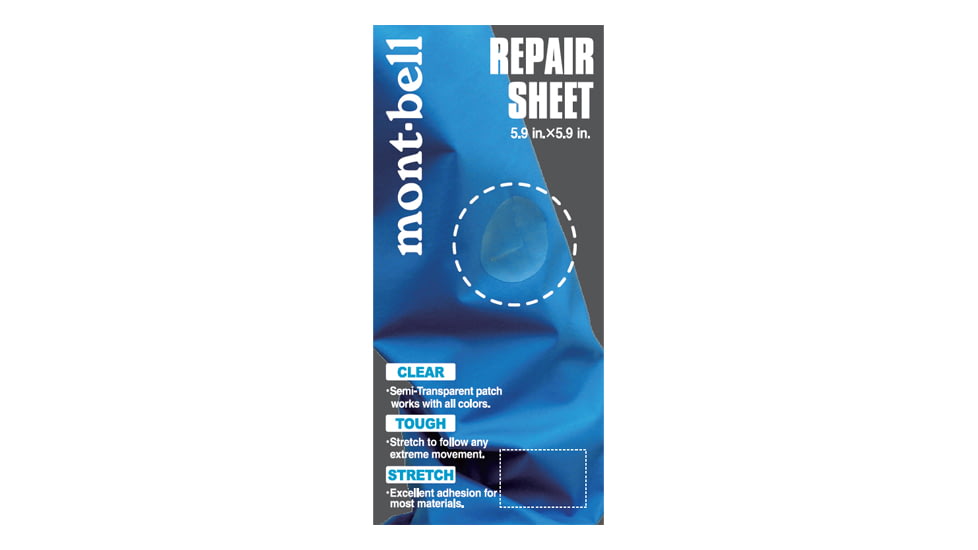 Mont Bell Repair Sheet