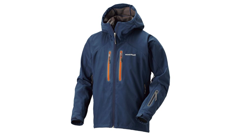 Mont Bell Snow Banshee Hoodie - Men's-Dark Navy-X-Large