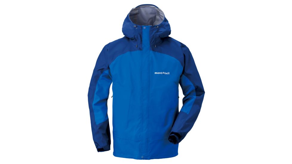 Mont Bell Thunder Pass Jacket - Men's-Royal Blue/Primary Blue-X-Large