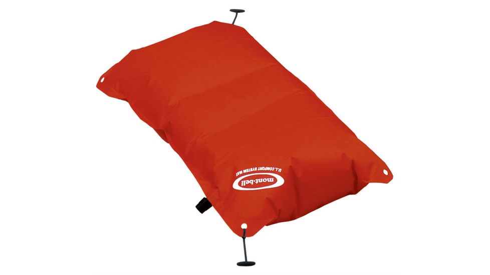 Mont Bell U.L. Comfort System Pillow-Orange Brick