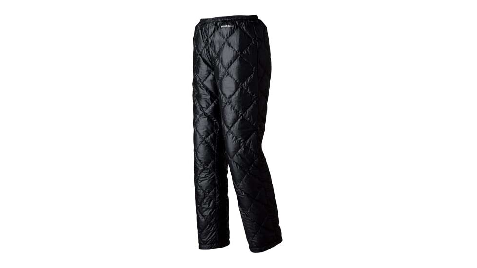 Mont Bell U.L. Down Inner Women's Pants - Black M