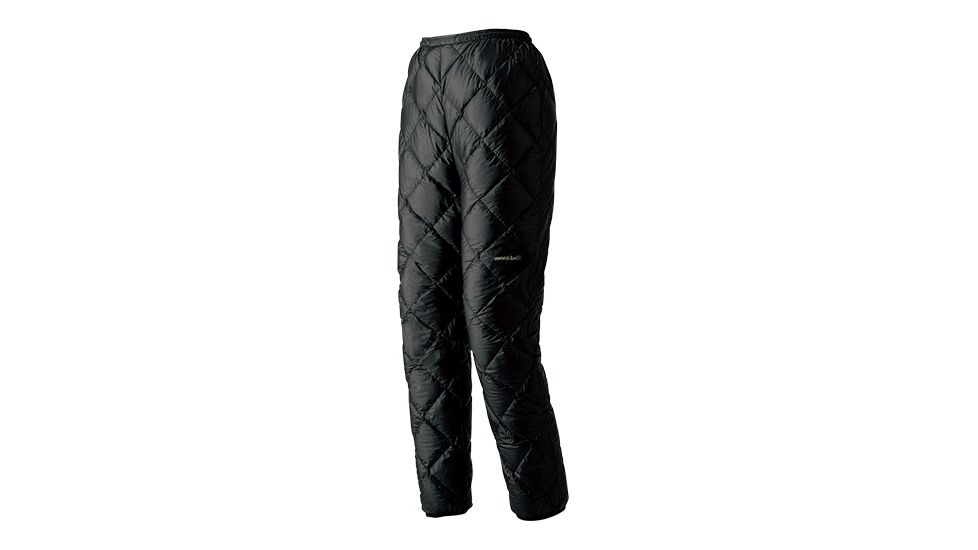 Mont Bell U.L. Down Pants - Women's-Charcoal Black-Small