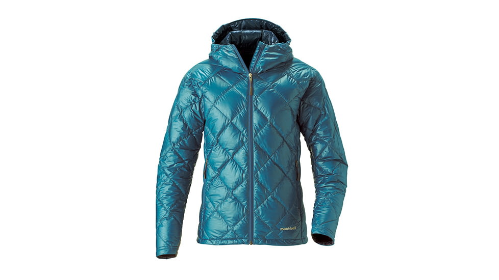 Mont Bell U.L. Down Parka - Women's-Sapphire Blue-Medium