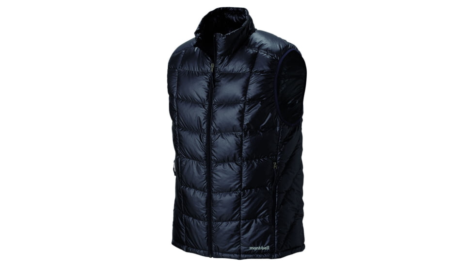 Mont Bell U.L. Down Vest - Men's-Black-X-Large