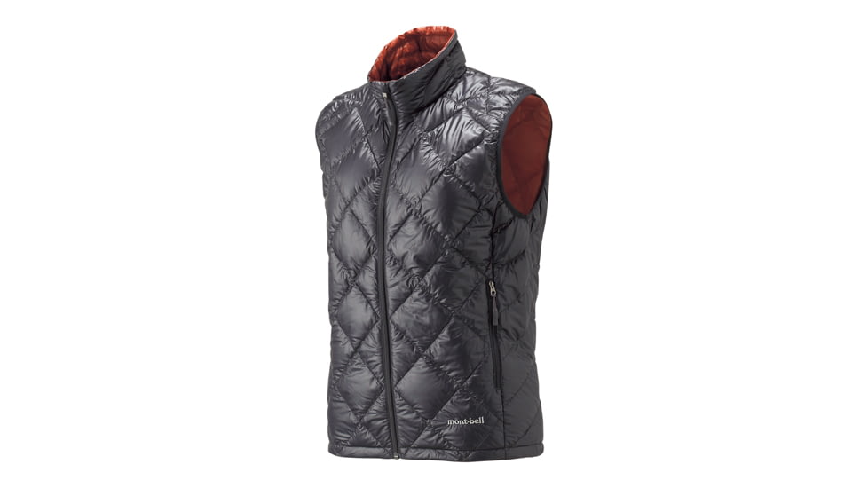 Mont Bell U.L. Down Vest - Women's-Charcoal Black-X-Large