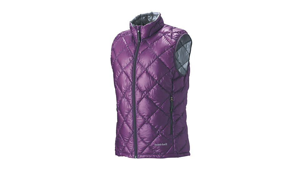 Mont Bell U.L. Down Vest - Women's-Eggplant-Small