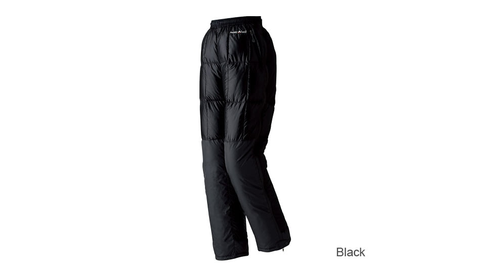 Mont Bell U.L. Tec Down Women's Pants - Black XL