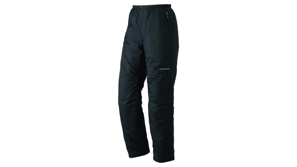 Mont Bell U.L. Thermawrap Pant - Men's-Charcoal Black-Small-Regular Inseam