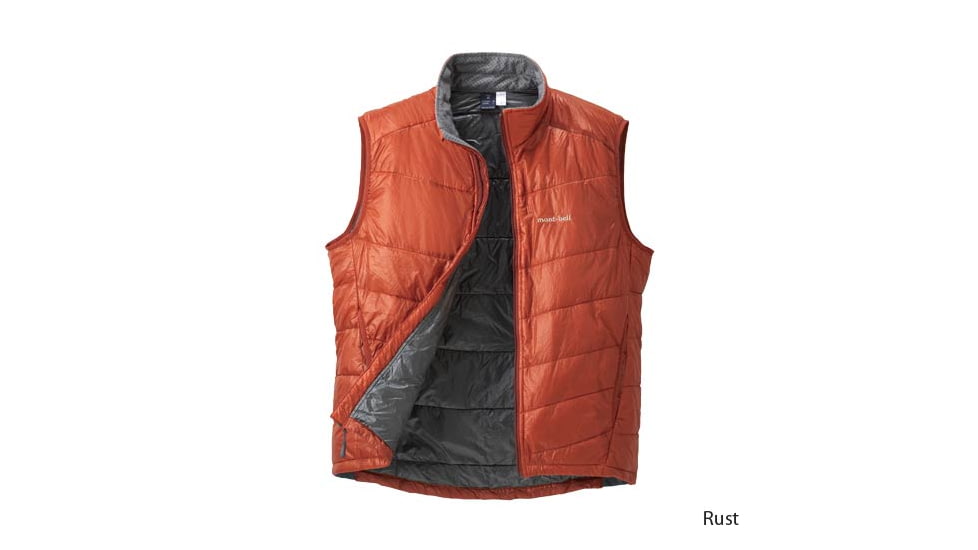 Mont Bell U.L. Thermawrap Vest - Rust XL