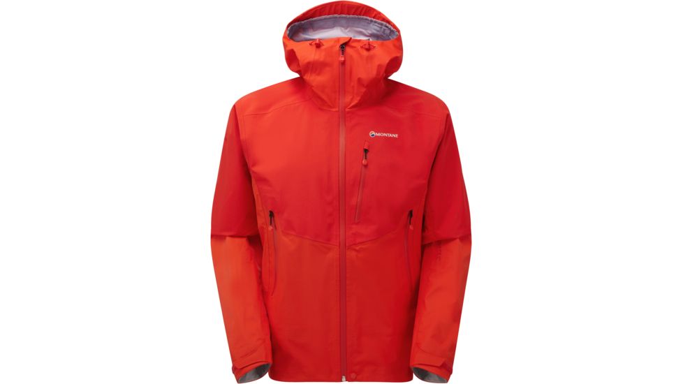 Montane Ajax Jacket - Men's, Firefly Orange, Large, MAJJAFIRN4
