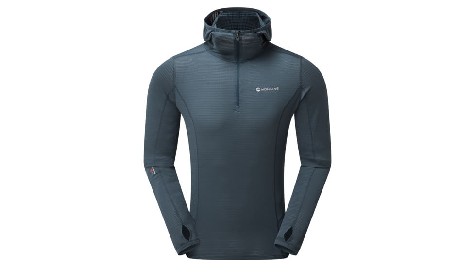 Montane Allez Micro Hoodie - Mens, Astro Blue, Large, MAMHOASTN14
