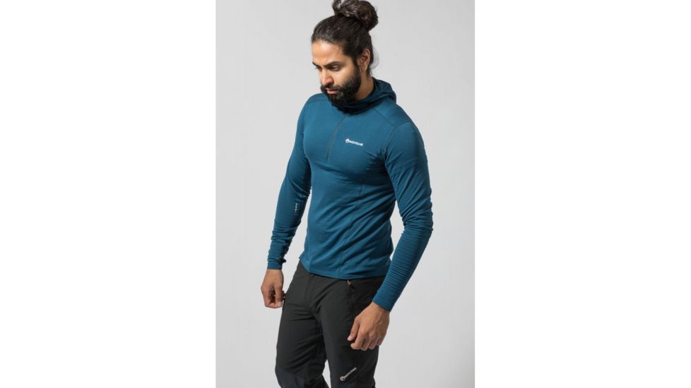 Montane Allez Micro Hoodie - Mens, Narwhal Blue, Large, MAMHONARN08