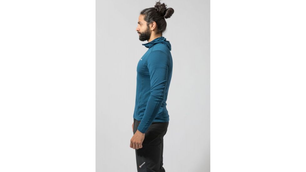Montane Allez Micro Hoodie - Mens, Narwhal Blue, Large, MAMHONARN08