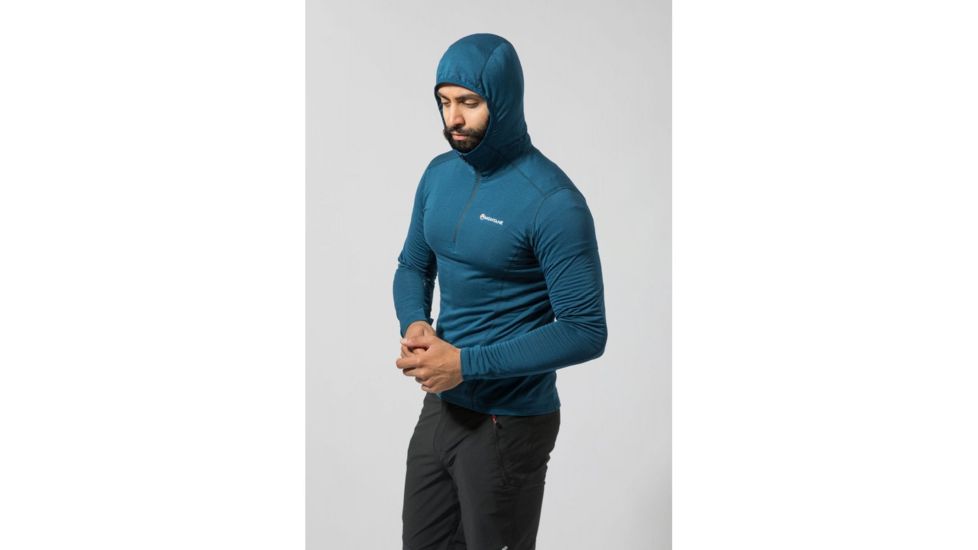 Montane Allez Micro Hoodie - Mens, Narwhal Blue, Large, MAMHONARN08
