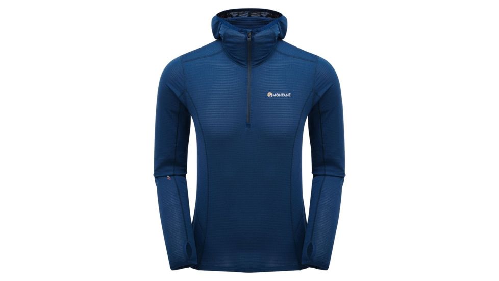 Montane Allez Micro Hoodie - Mens, Narwhal Blue, Large, MAMHONARN08