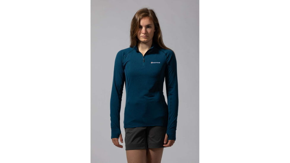 Montane Allez Micro Pull-On - Womens, Narwhal Blue, Extra Small, FAMPONARA09