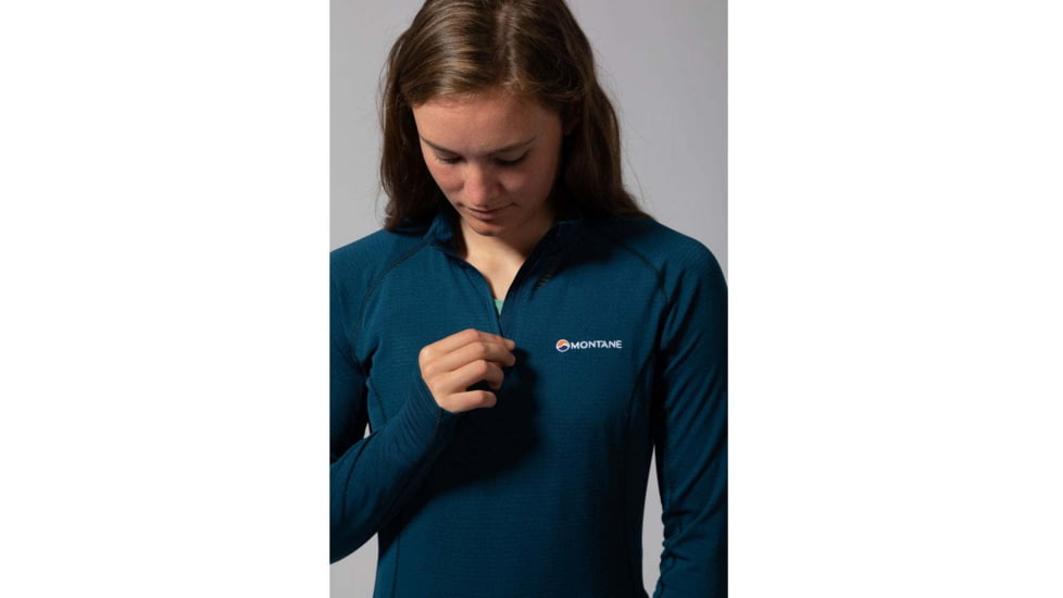 Montane Allez Micro Pull-On - Womens, Narwhal Blue, Extra Small, FAMPONARA09