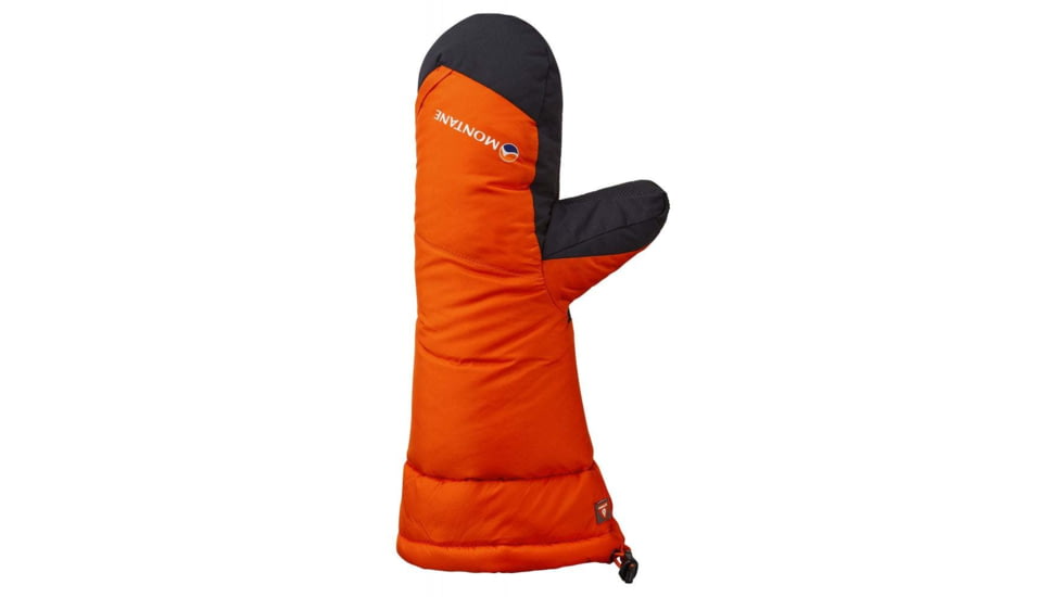 Montane Alpine 850 Down Mitt, Firefly Orange, Small, GA8DMFIRB08