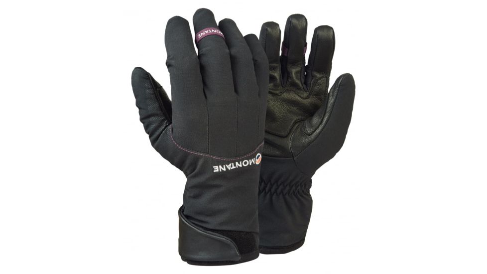 Montane Alpine Stretch Glove, Black, S GASGLBLAB6