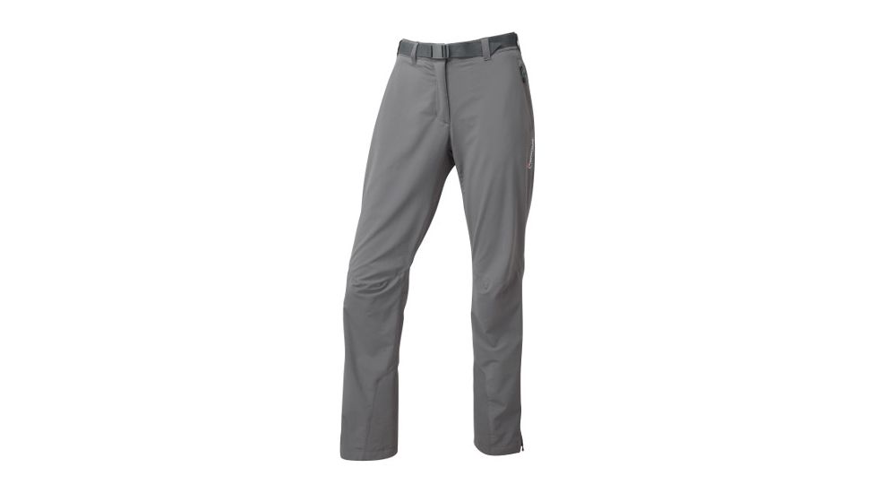 Montane Alpine Trek Pant - Women's-Mercury/Zanskar Blue-Regular Inseam-14