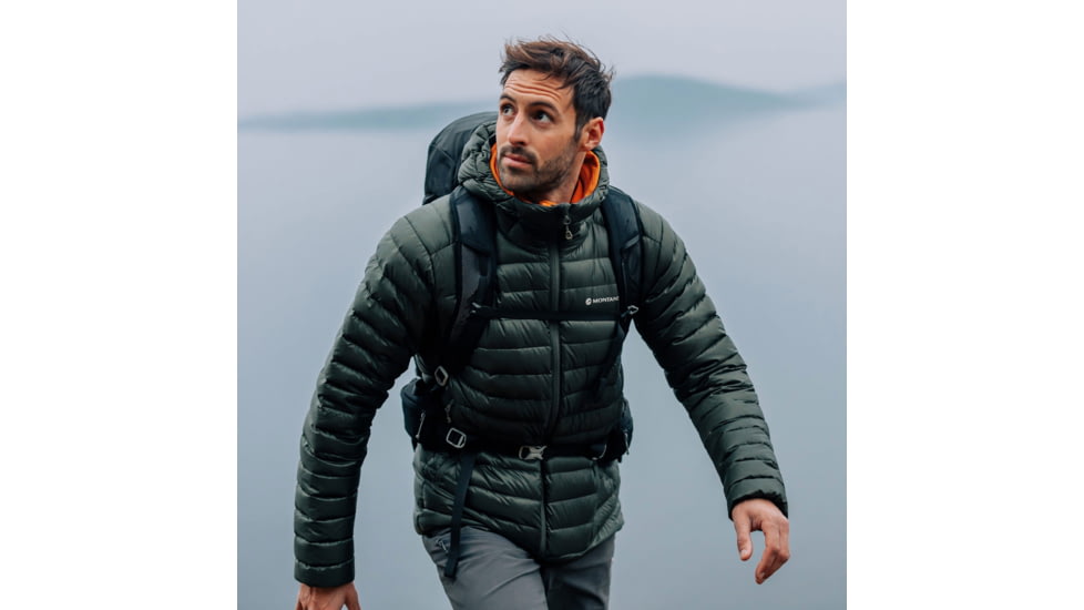 Montane Anti-Freeze Hoodie - Mens, Oak Green, Extra Large, MAFRHOAKX14