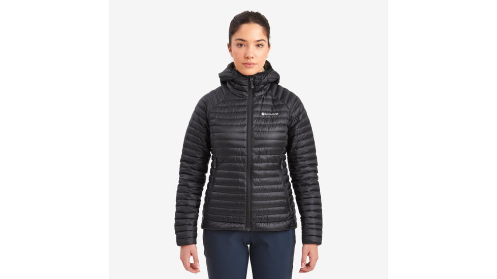 Montane Anti-Freeze Lite Hoodie - Womens, Black, Small, FAFLHBLAB15