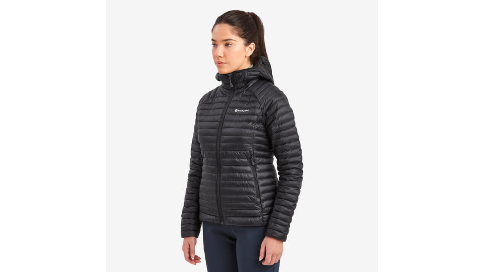 Montane Anti-Freeze Lite Hoodie - Womens, Black, Small, FAFLHBLAB15