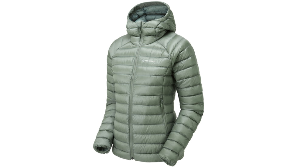 Montane Anti-Freeze Lite Hoodie - Womens, Pale Sage, Medium, FAFLHSAGM15