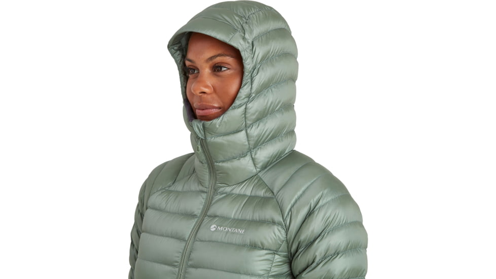 Montane Anti-Freeze Lite Hoodie - Womens, Pale Sage, Medium, FAFLHSAGM15